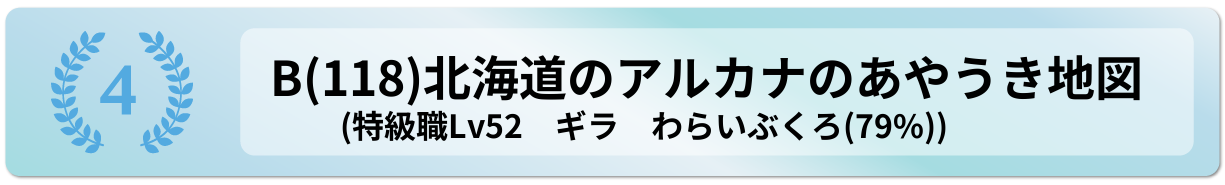 北海道のアルカナのあやうき地図