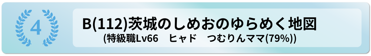 茨城のしめおのゆらめく地図