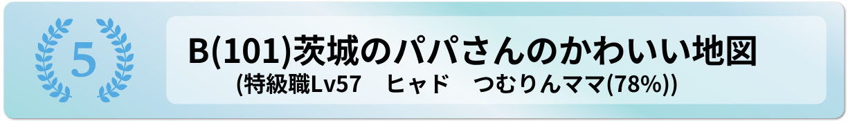 茨城のパパさんのかわいい地図