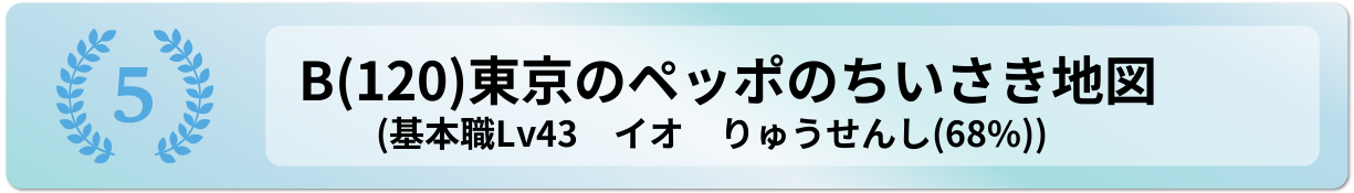 東京のペッポのちいさき地図