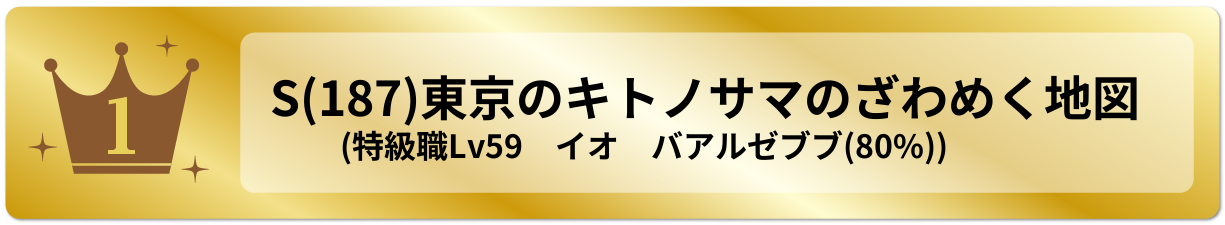 東京のキトノサマのざわめく地図