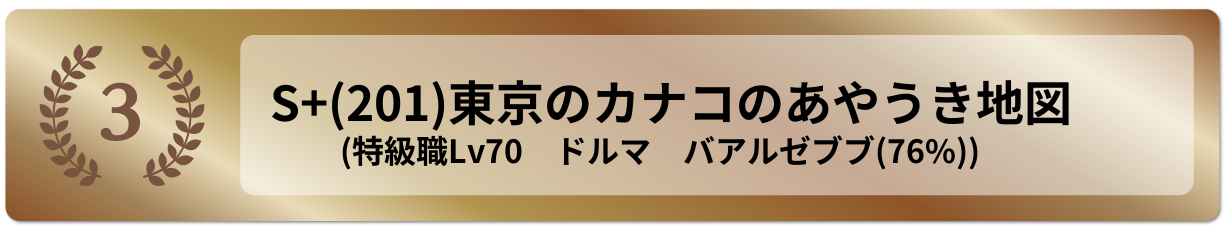 東京のカナコのあやうき地図