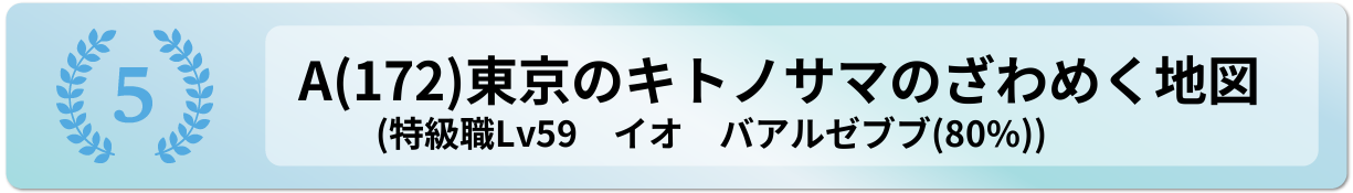 東京のキトノサマのざわめく地図