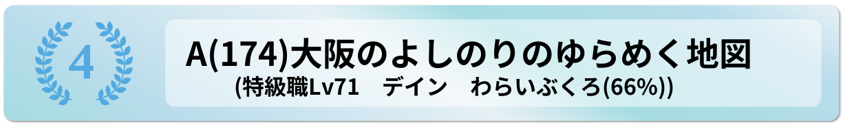 大阪のよしのりのゆらめく地図