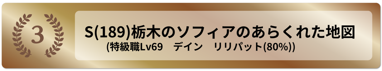 栃木のソフィアのあらくれた地図