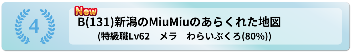 新潟のMiuMiuのあらくれた地図