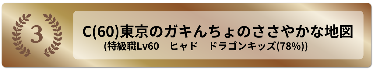 東京のガキんちょのささやかな地図