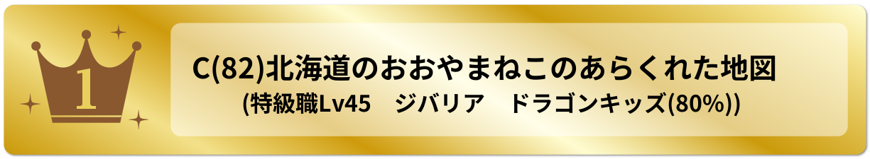 北海道のおおやまねこのあらくれた地図