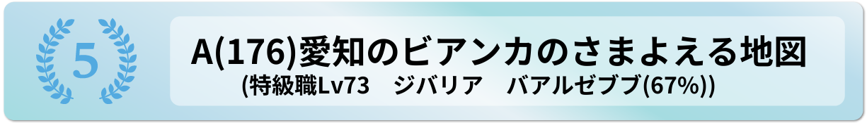 愛知のビアンカのさまよえる地図
