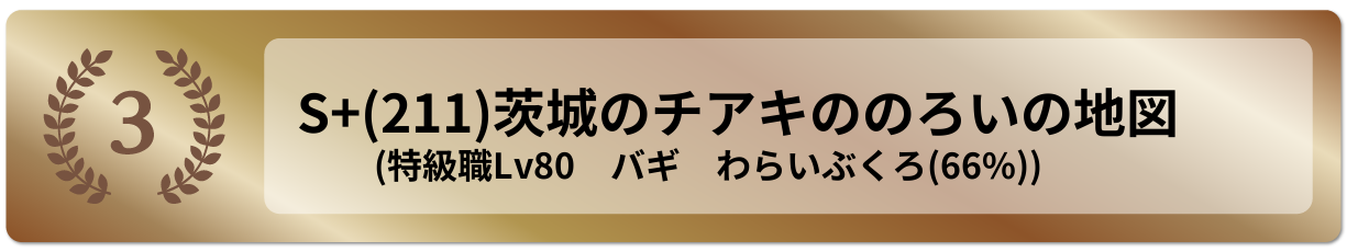 茨城のチアキののろいの地図