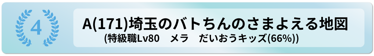 埼玉のバトちんのさまよえる地図