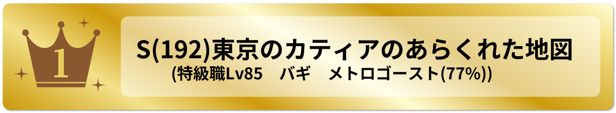 東京のカティアのあらくれた地図