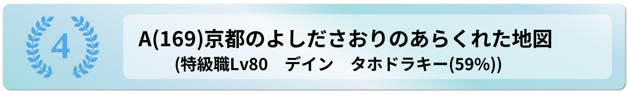 京都のよしださおりのあらくれた地図