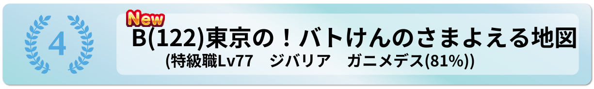 東京の！バトけんのさまよえる地図
