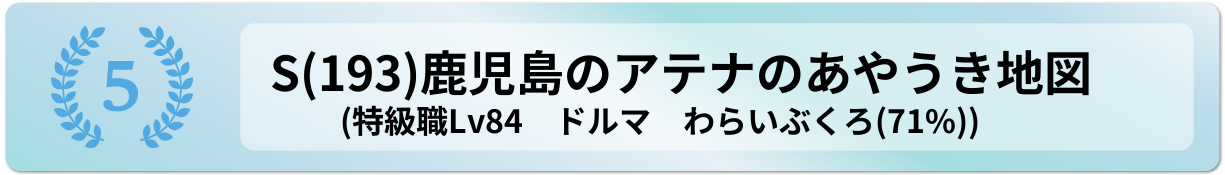 鹿児島のアテナのあやうき地図