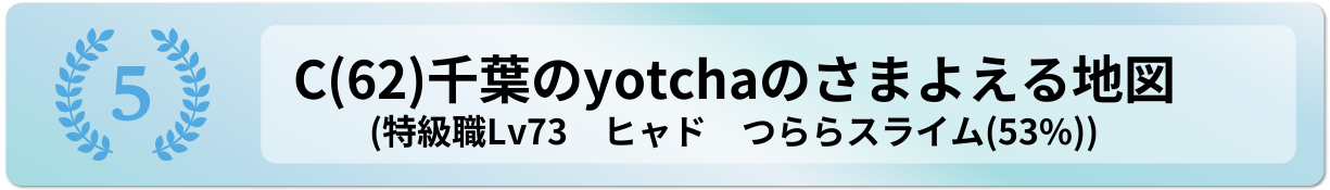 千葉のyotchaのさまよえる地図