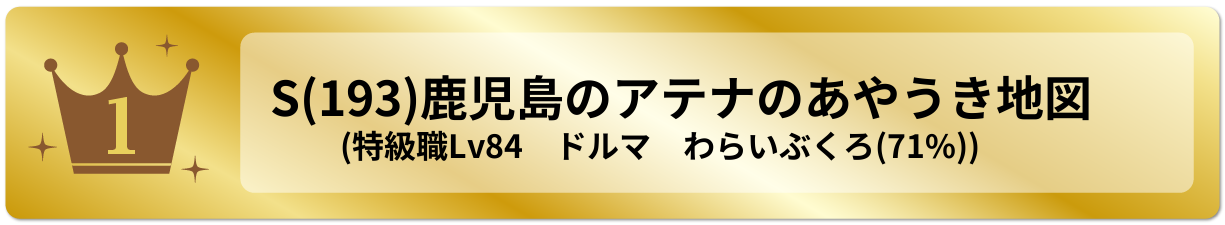 鹿児島のアテナのあやうき地図