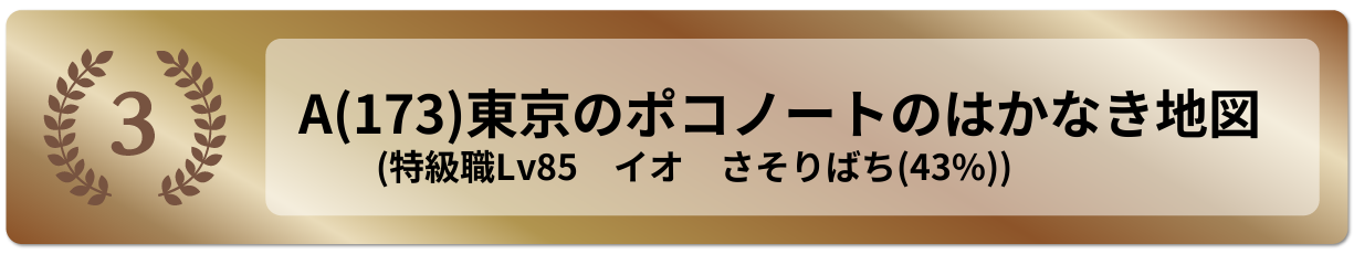 東京のポコノートのはかなき地図