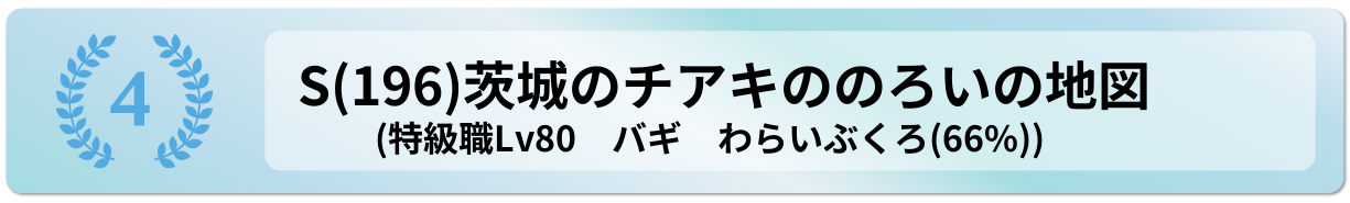 茨城のチアキののろいの地図