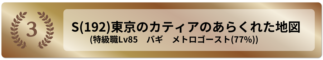 東京のカティアのあらくれた地図